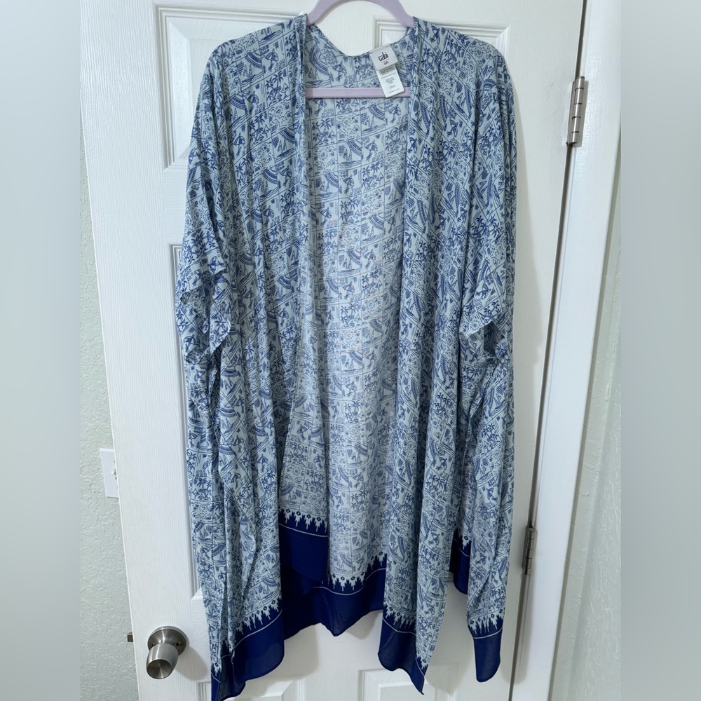 CAbi Beach Coverup/Cardigan